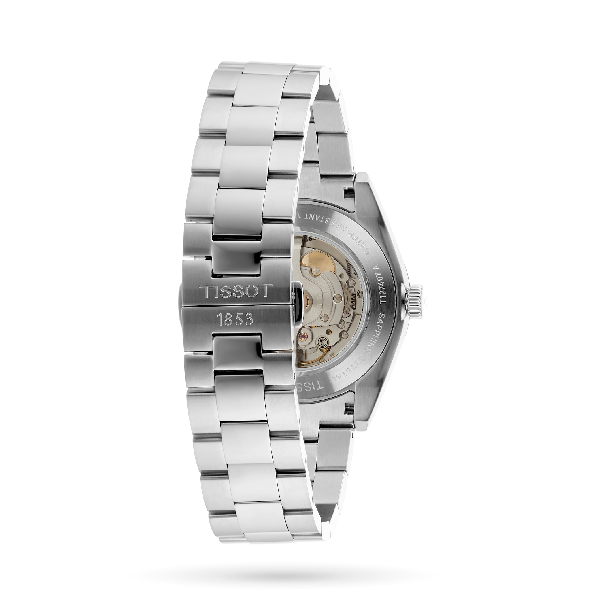 Tissot Gentleman Powermatic 80 Silicium 40mm Mens Watch Black