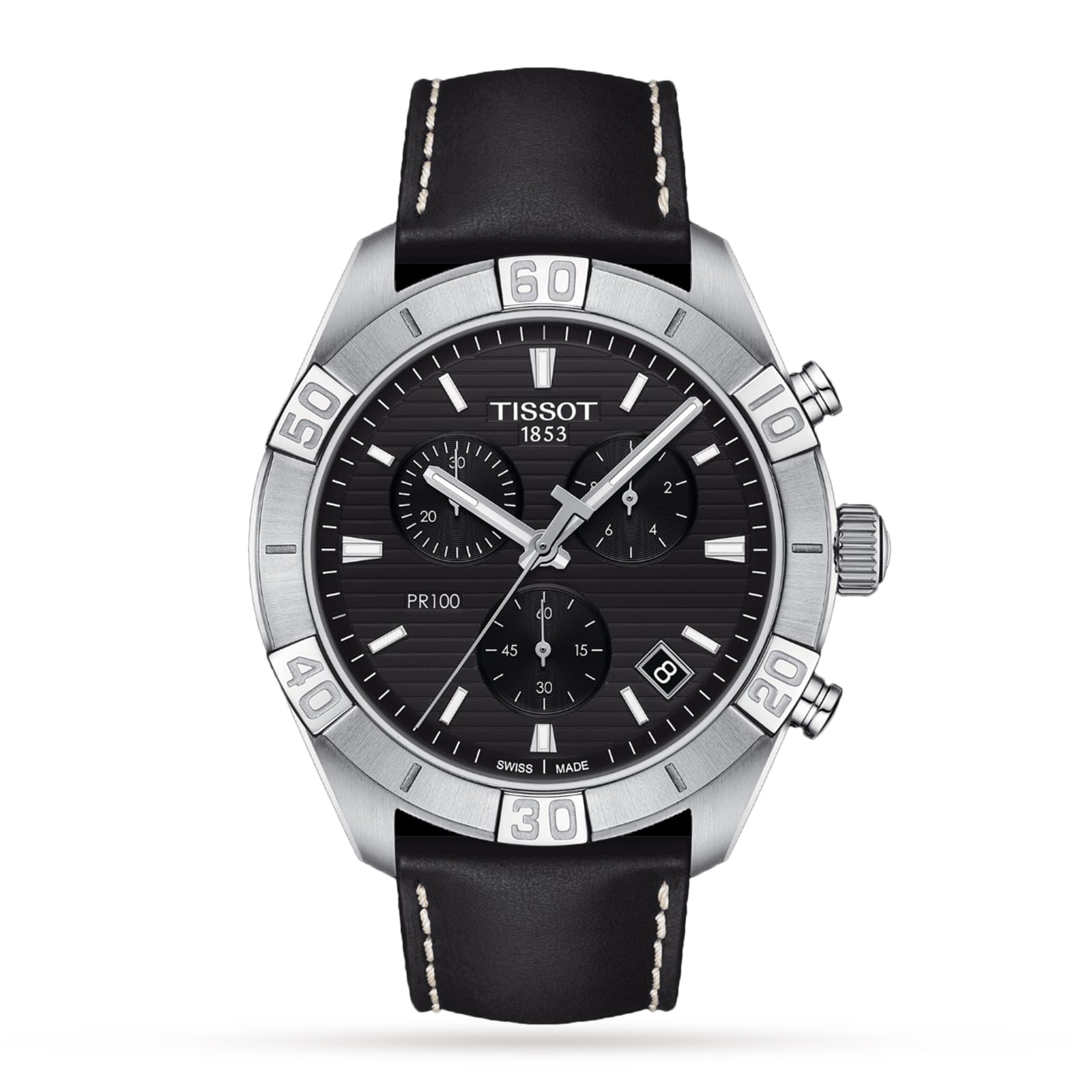 Tissot PR 100 Sport Chronograph 44mm Mens Watch T1016171605100