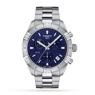 Tissot PR 100 Sport Chronograph 44mm Mens Watch