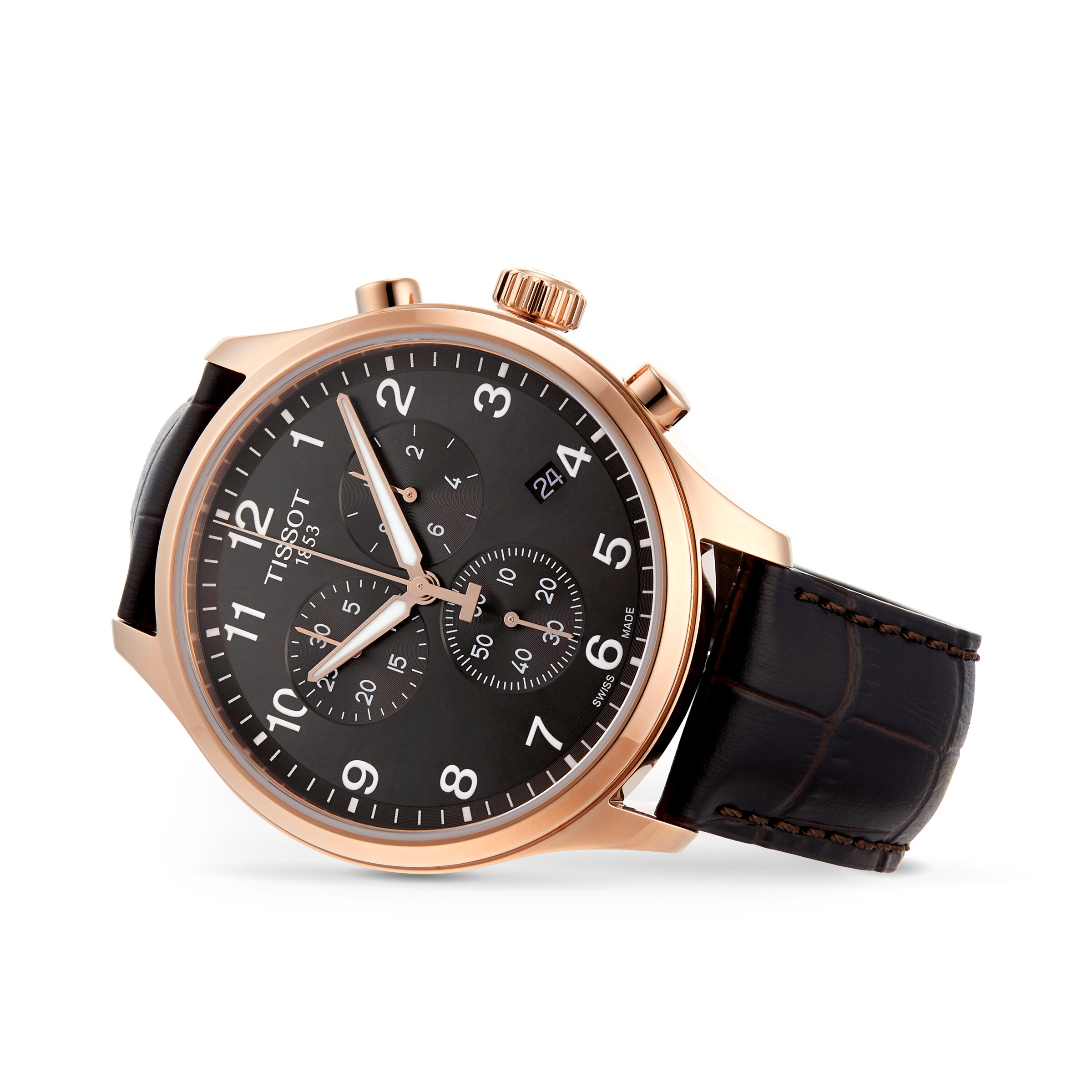 Tissot chrono xl hot sale rose gold