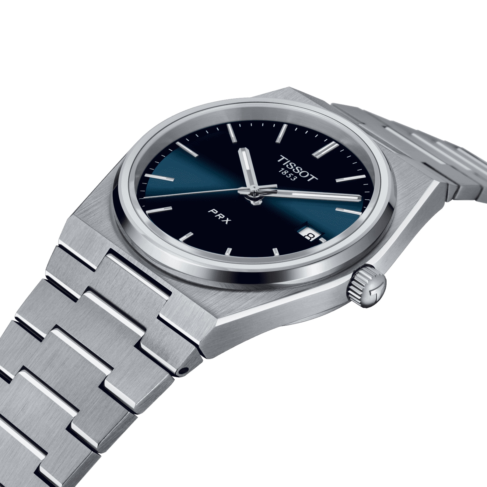 Tissot T-Classic PRX 40mm Mens Watch Blue