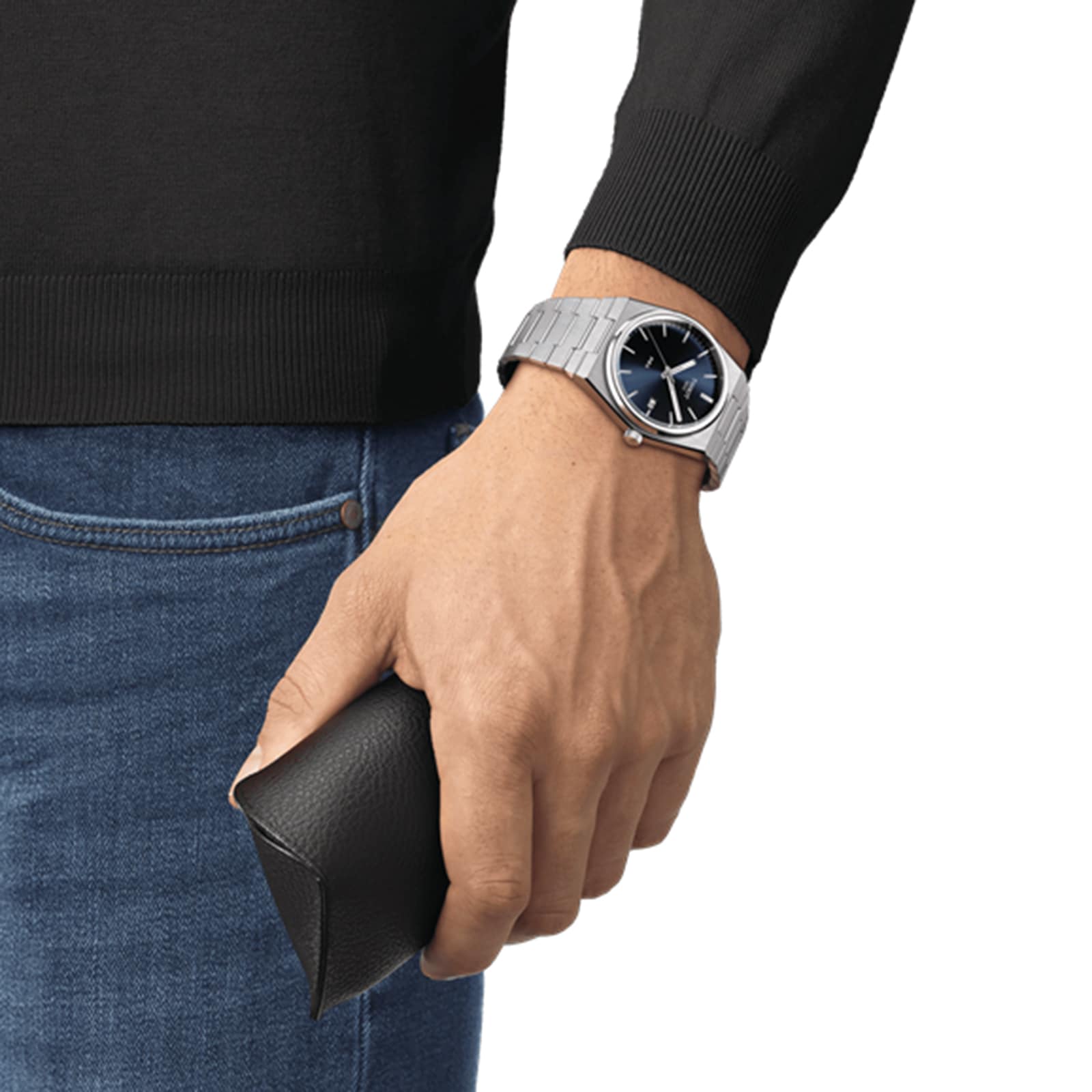 Tissot T-Classic PRX 40mm Mens Watch Blue