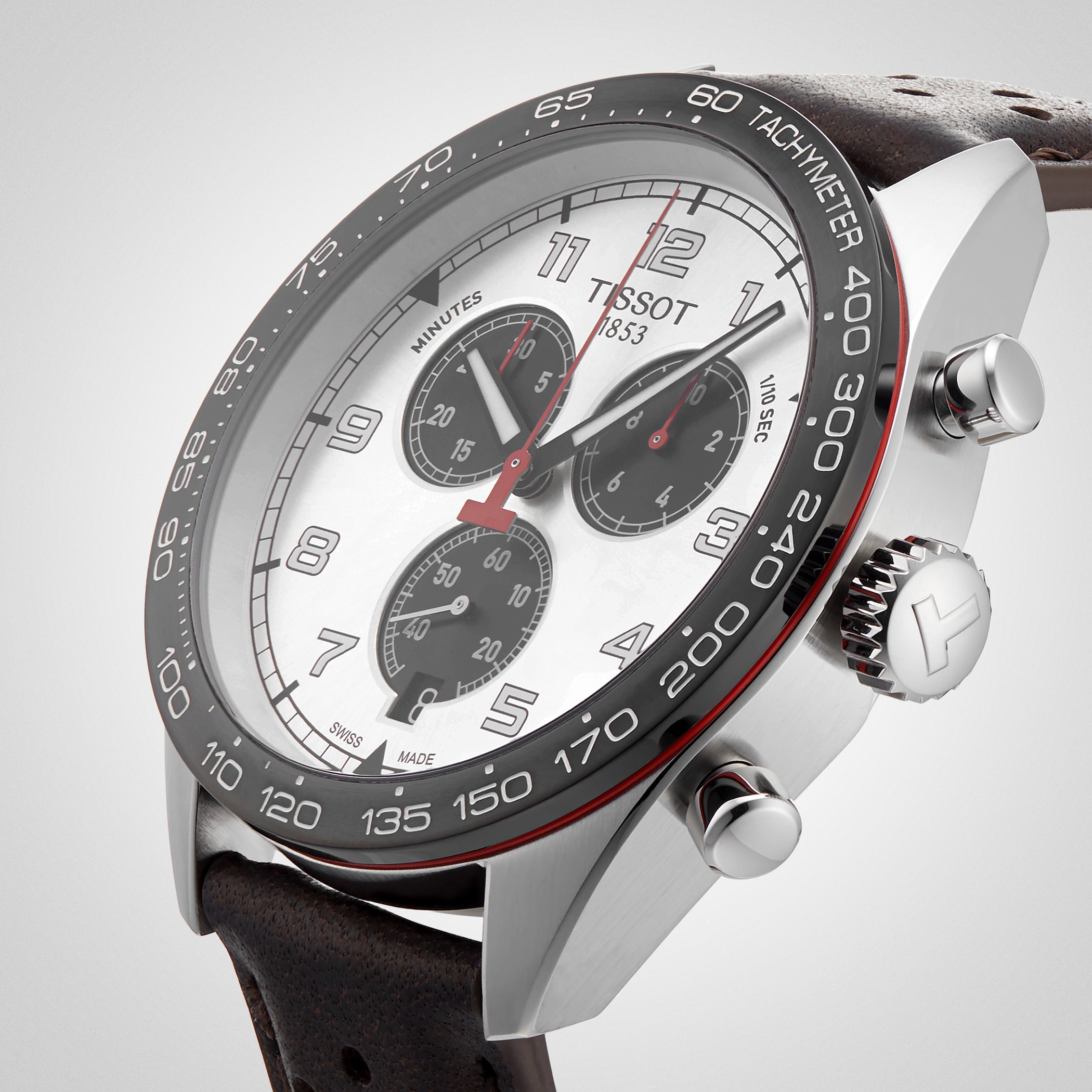 Tissot PRS 516 Chronograph 45mm Mens Watch Silver Tissot PRS 516 Chronograph 45mm Mens Watch Silver