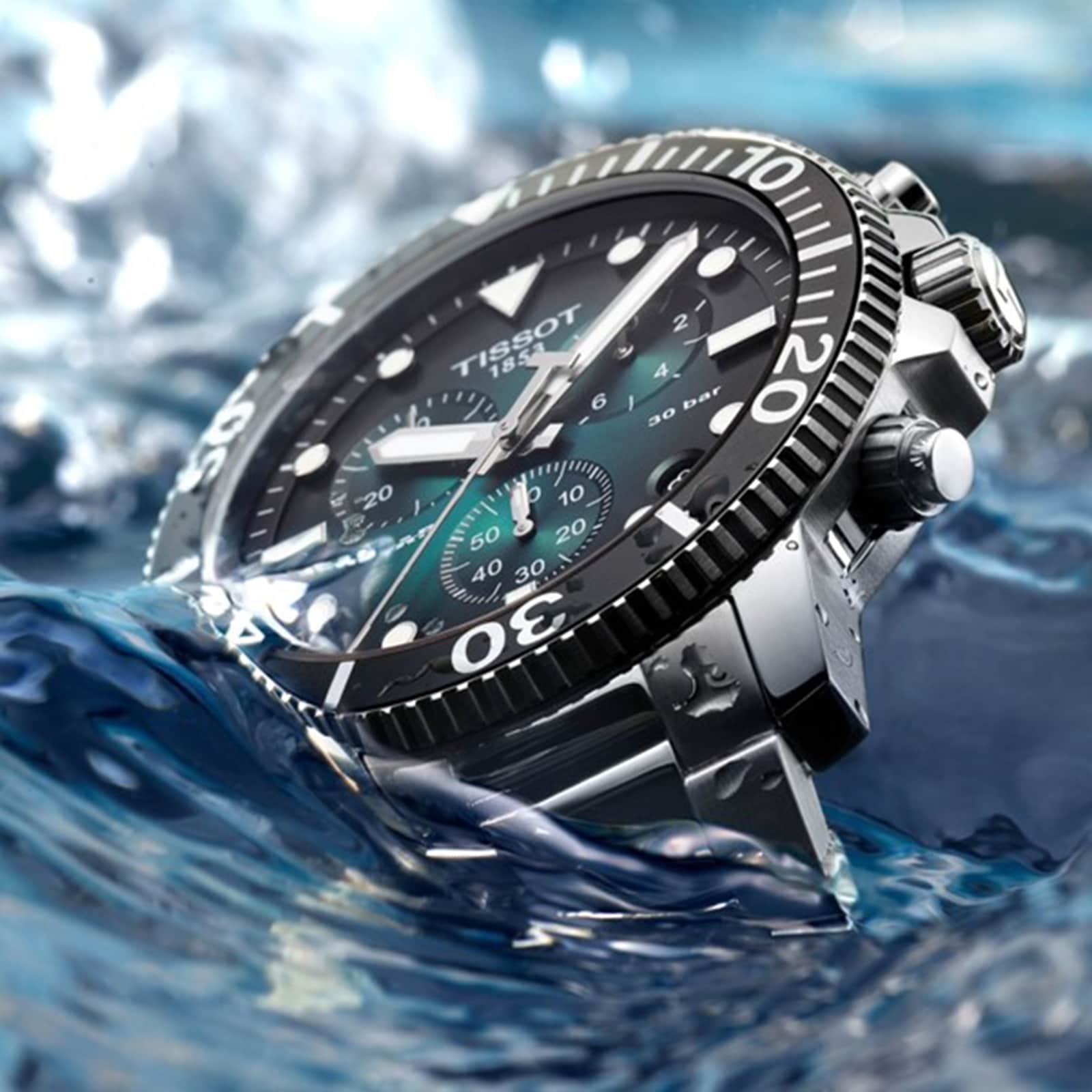 Tissot Seastar 1000 Quartz Chronograph 45.5mm Mens Watch