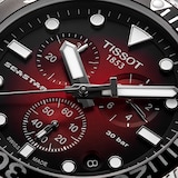 Tissot T-Sport Seastar 1000 Quartz Chronograph 45.5mm Mens Watch Red