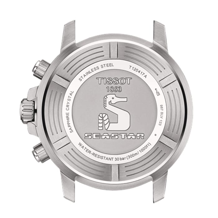 Tissot T-Sport Seastar 1000 Quartz Chronograph 45.5mm Mens Watch Red