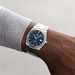 Tissot T-Classic PRX Powermatic 80 40mm Mens Watch Blue