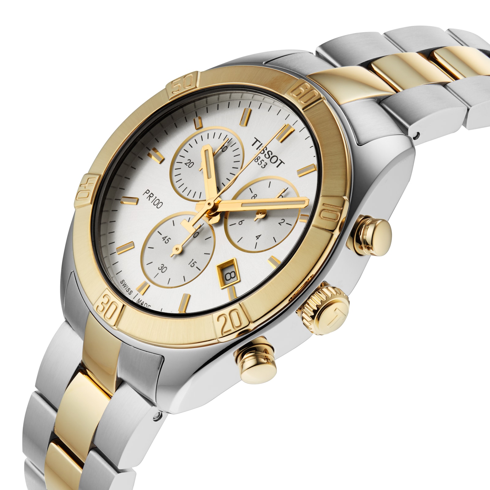 Tissot PR100 Sport Chic Chronograph 38mm Ladies Watch