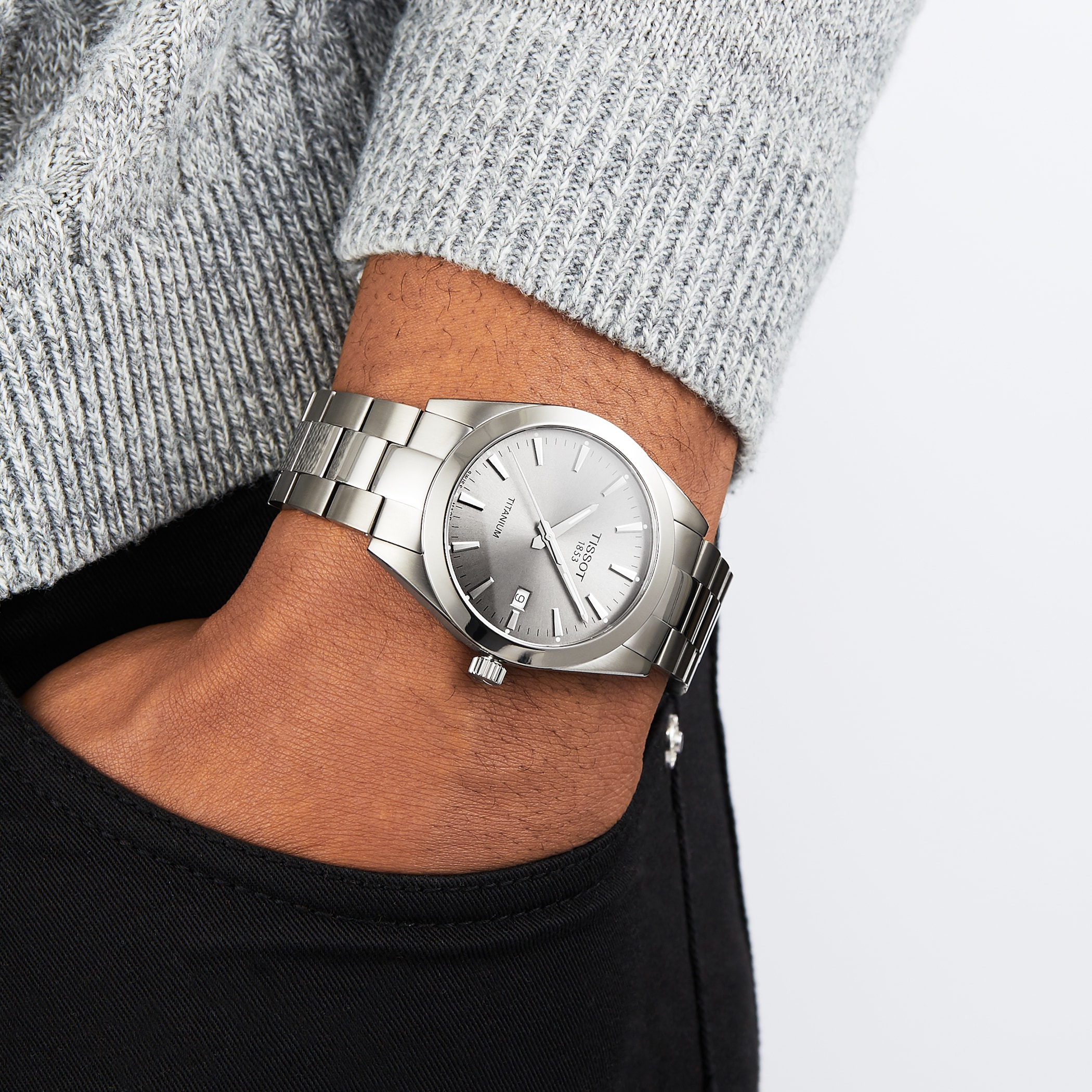 Tissot Gentleman 40mm Mens Watch Silver