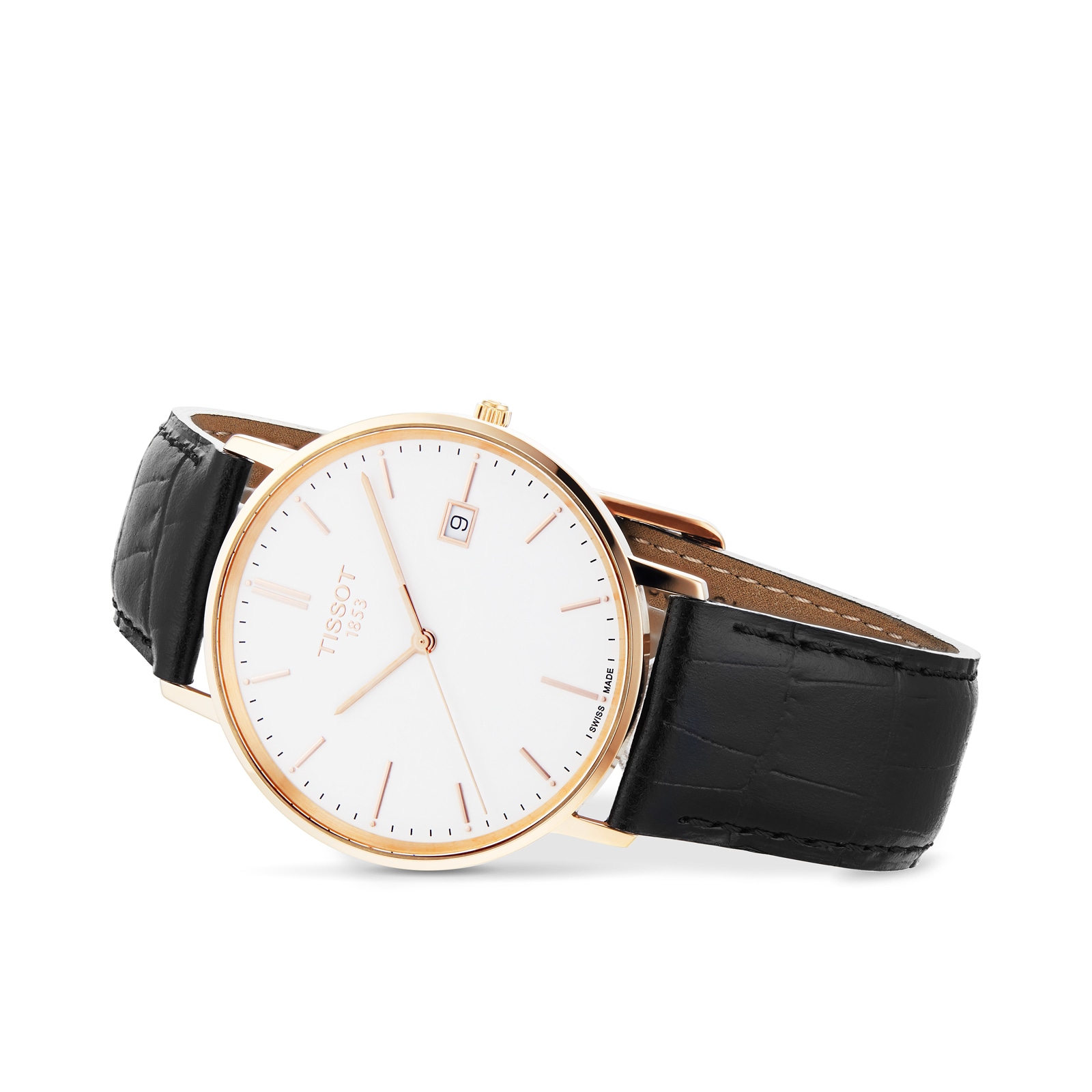 Tissot T Gold 38mm Mens Watch T9224107601100 Mappin and Webb