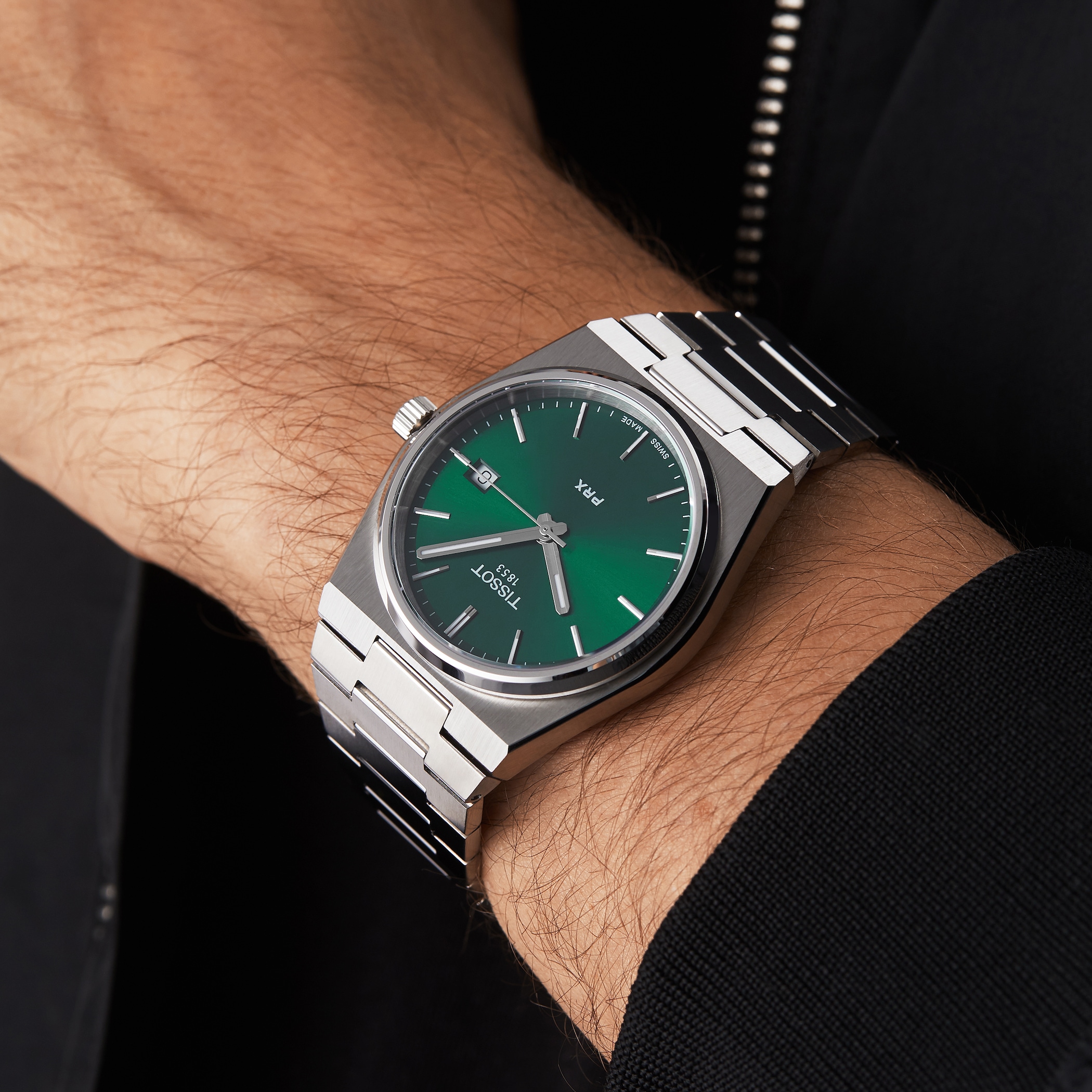 Tissot PRX 40mm Mens Watch Green Tissot PRX 40mm Mens Watch Green