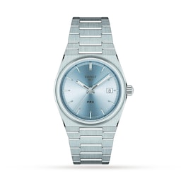 17361410 - T-Classic PRX 35mm Unisex Watch Light Blue