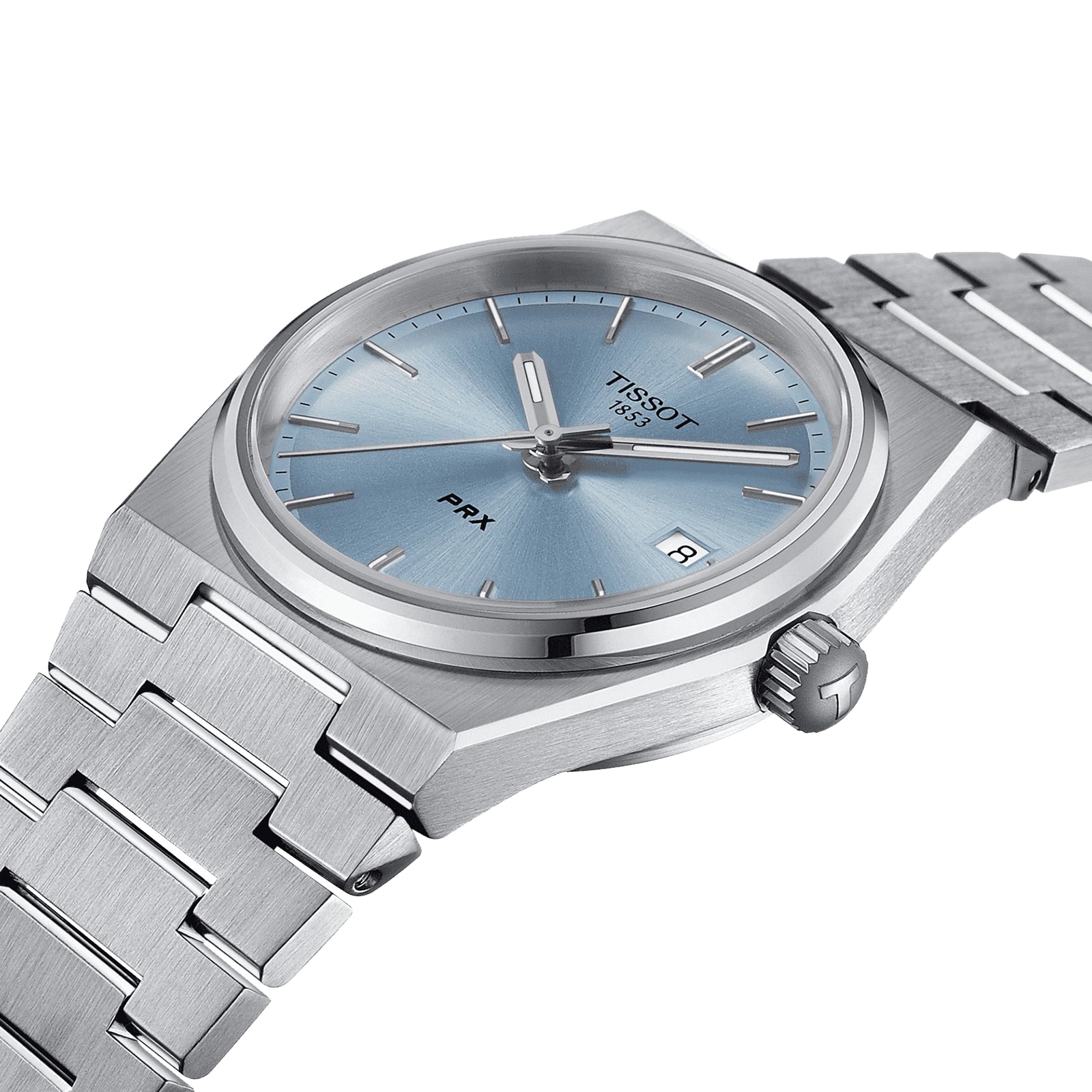 T-Classic PRX 35mm Unisex Watch Light Blue