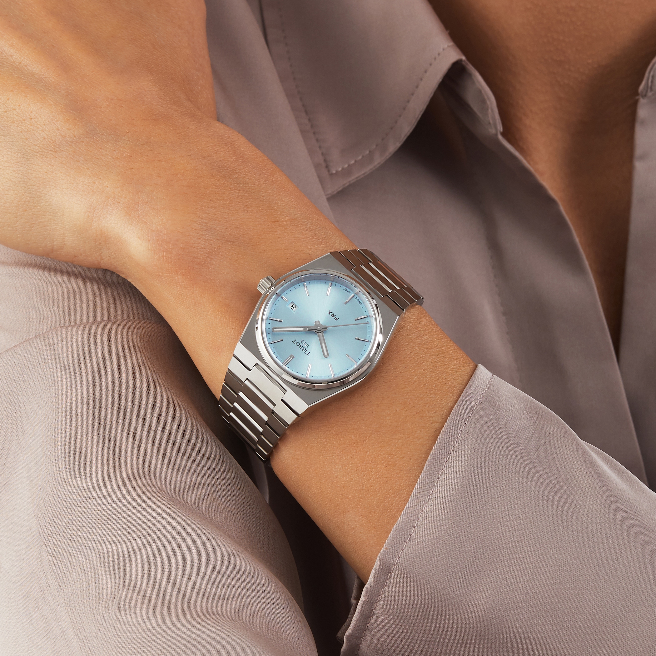 Tissot PRX 35mm Unisex Watch Light Blue Tissot PRX 35mm Unisex Watch Light Blue