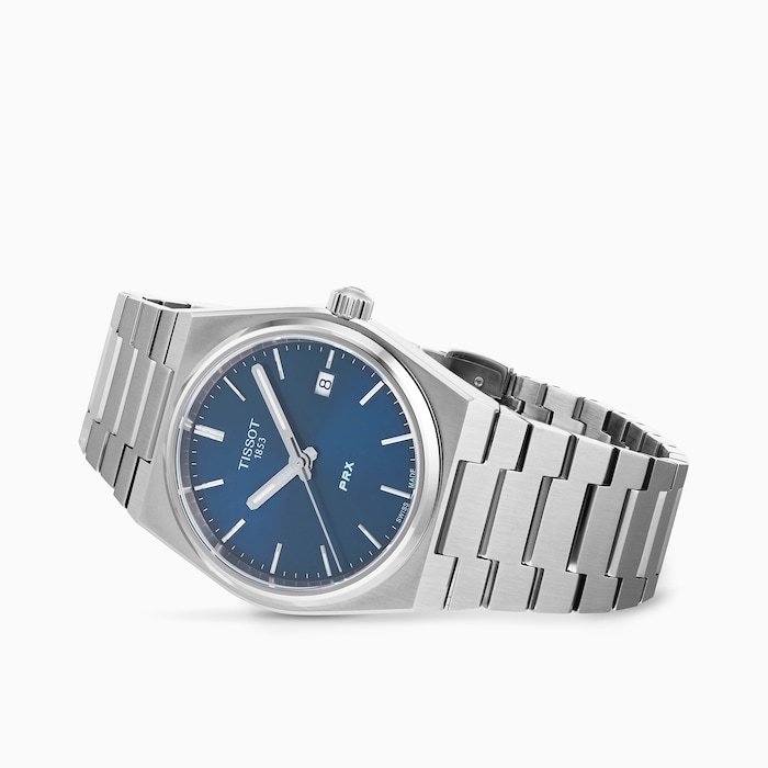 Tissot T-Classic PRX 35mm Unisex Watch Blue