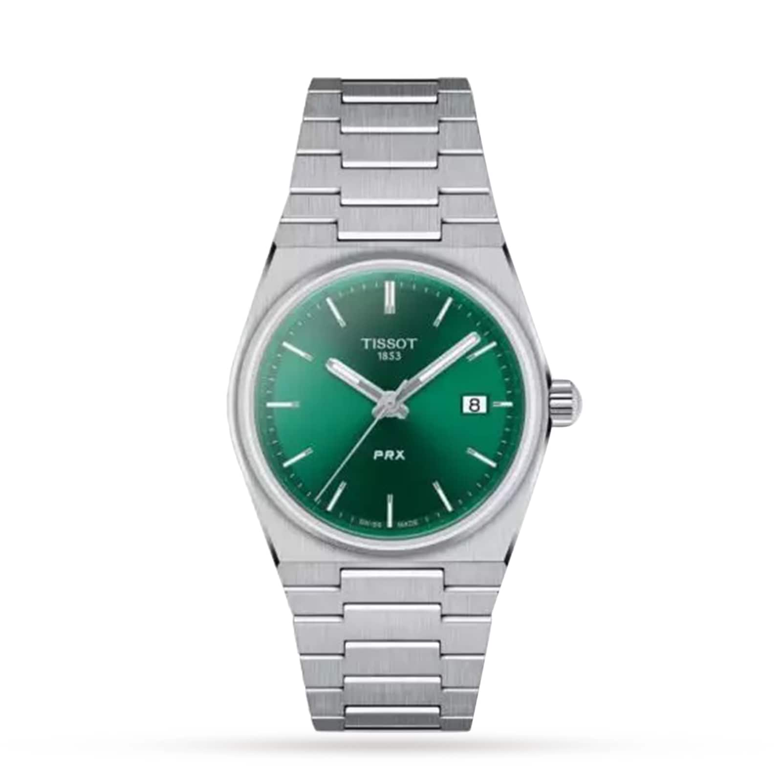 Tissot T Classic PRX 35mm Unisex Watch Green T1372101108100