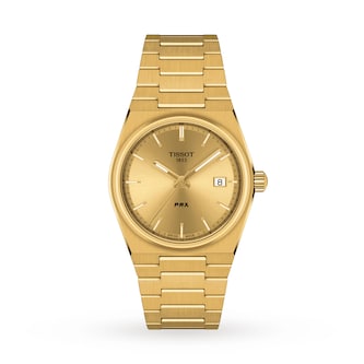 Tissot T-Classic PRX 35mm Unisex Watch Gold Tissot T-Classic PRX 35mm Unisex Watch Gold