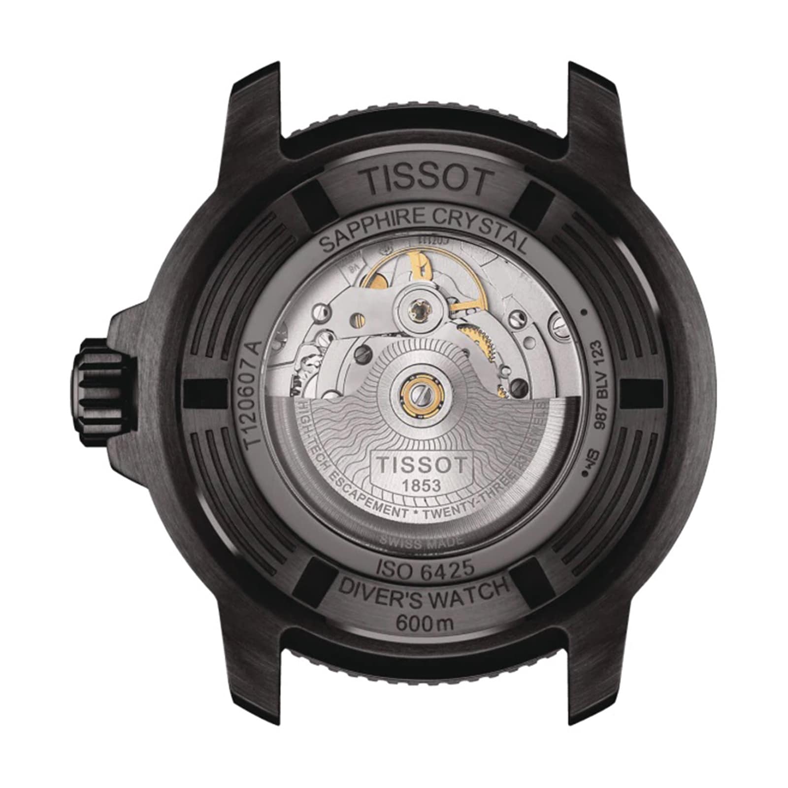 Tissot Seastar 2000 Powermatic 46mm Mens Watch