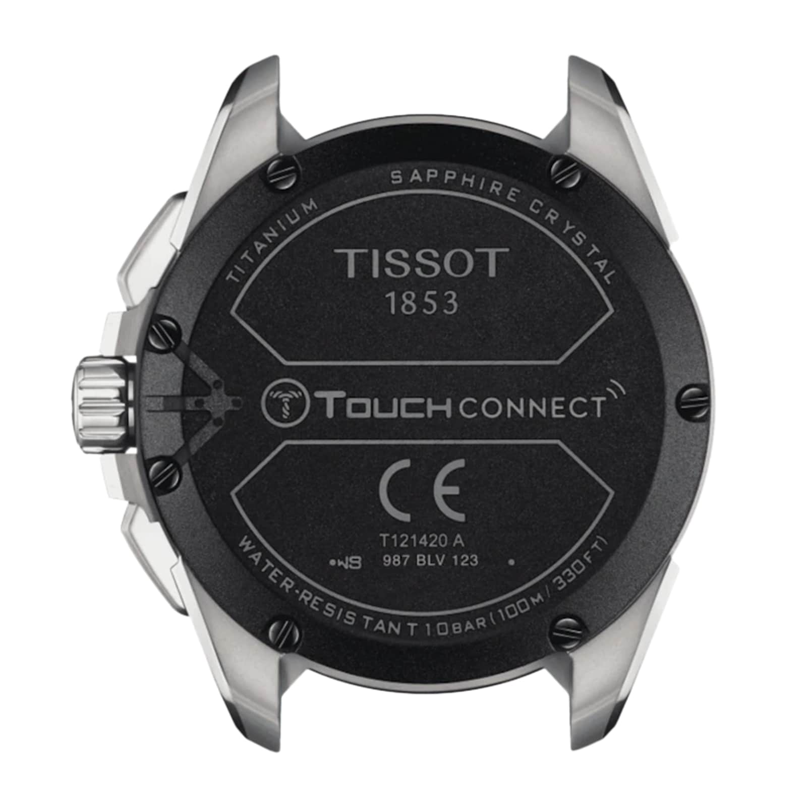 Tissot T Touch Solar Connect 47.5mm Watch T1214204705107 Mappin