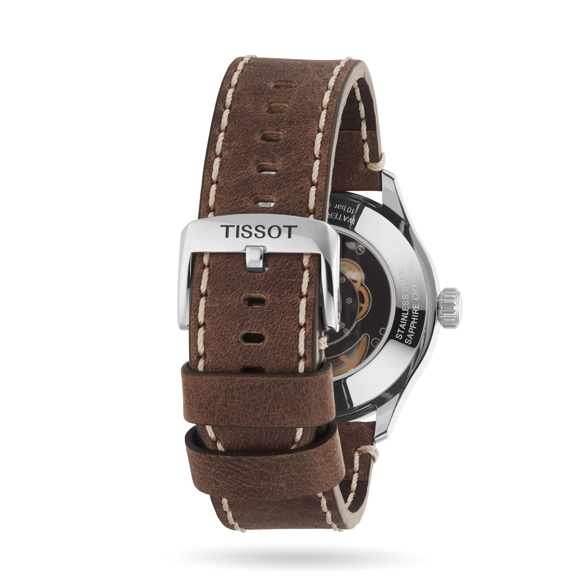 Tissot men's best sale watches leather strap