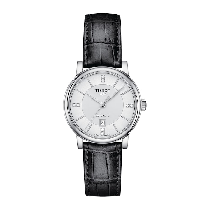 Tissot Carson Premium Automatic 30mm Ladies Watch Silver