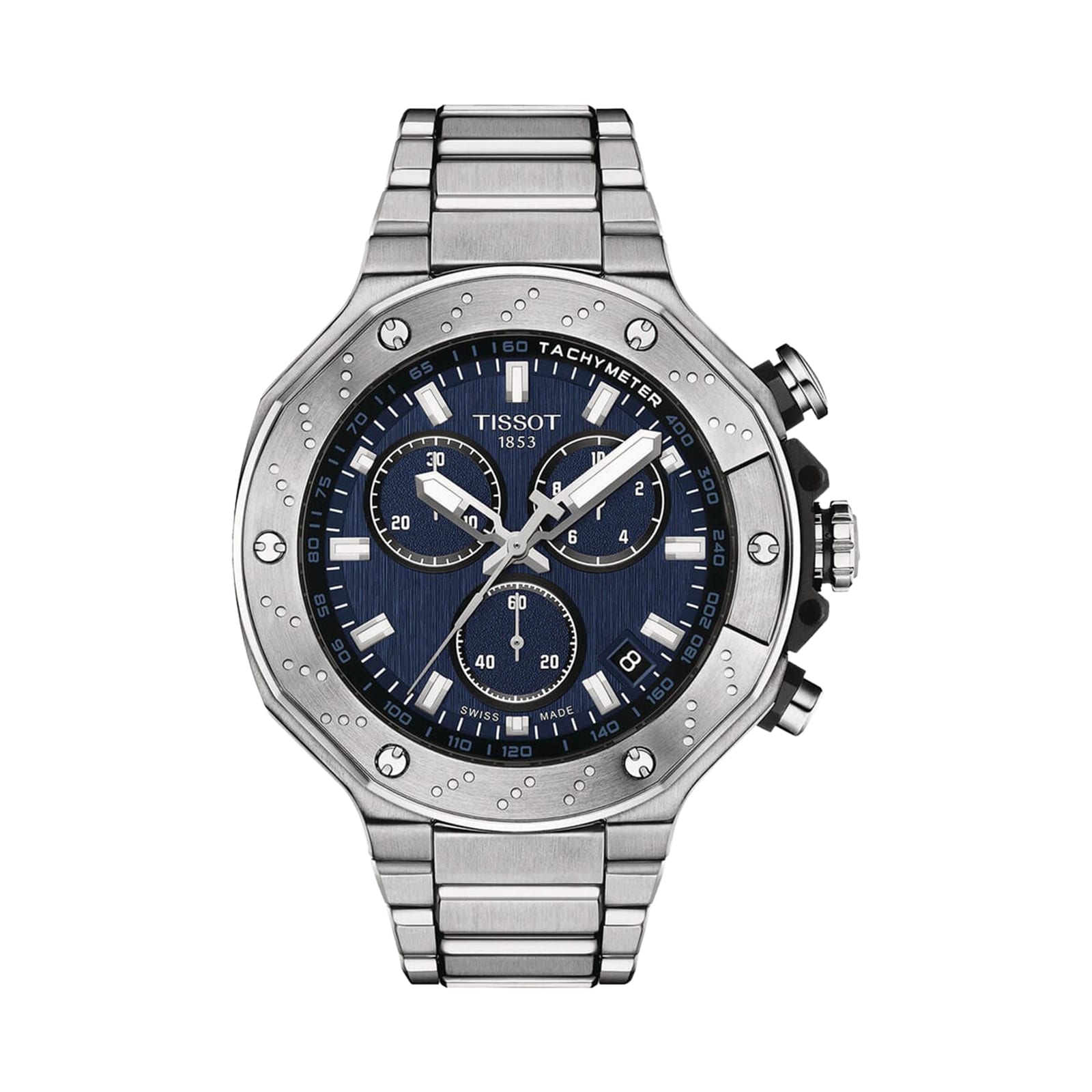 Tissot T-Race Chronograph 45mm Mens Watch Blue Tissot T-Race Chronograph 45mm Mens Watch Blue