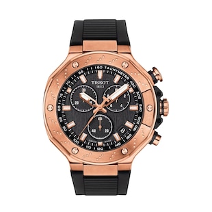 Tissot T-Sport T-Race Chronograph 45mm Mens Watch Black