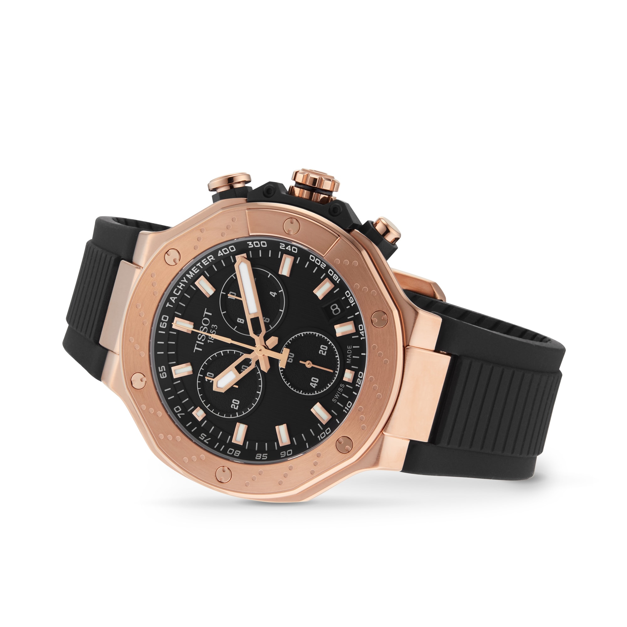 Tissot T-Sport T-Race Chronograph 45mm Mens Watch Black