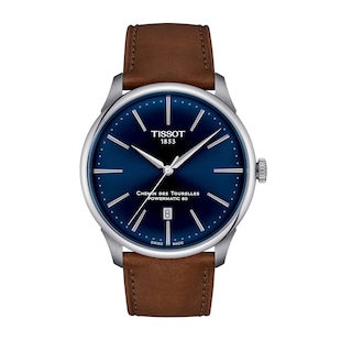 Tissot Chemin Des Tourelles Powermatic 80 42mm Mens Watch -Blue