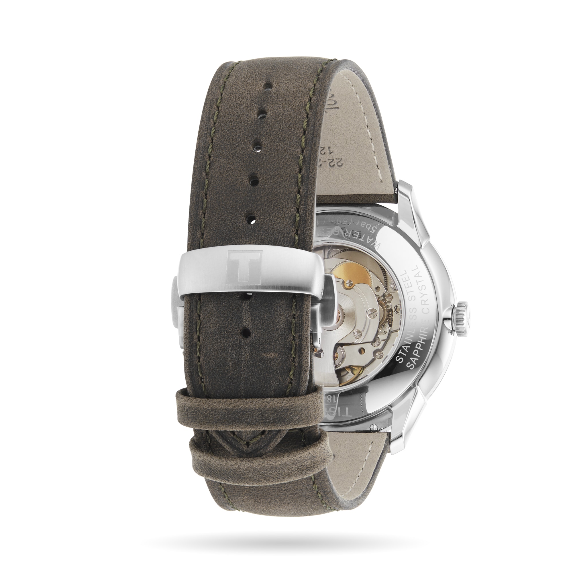 Tissot Chemin Des Tourelles Powermatic 80 42mm Mens Watch - Champagne Tissot Chemin Des Tourelles Powermatic 80 42mm Mens Watch - Champagne