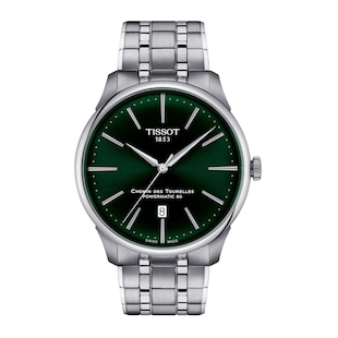 Tissot Chemin Des Tourelles Powermatic 80 42mm Mens Watch Green