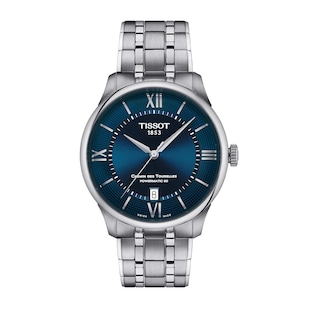 Tissot Chemin Des Tourelles Powermatic 80 39mm Mens Watch - Blue