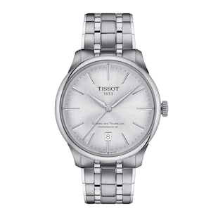 Tissot Chemin Des Tourelles Powermatic 80 39mm Mens Watch - Silver