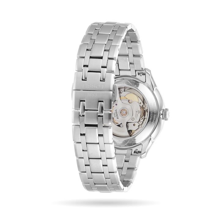 Tissot Chemin Des Tourelles Powermatic 80 39mm Mens Watch - Silver