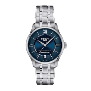 Tissot Chemin Des Tourelles Powermatic 80 34mm Mens Watch - Blue