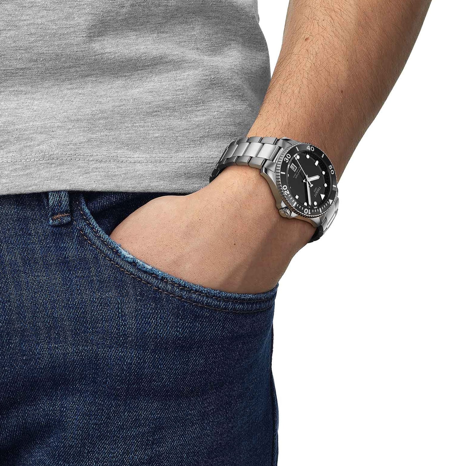 Tissot Seastar 1000 40mm Mens Watch Black