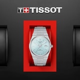 Tissot T-Classic PRX Powermatic 80 40mm Mens Watch Light Blue