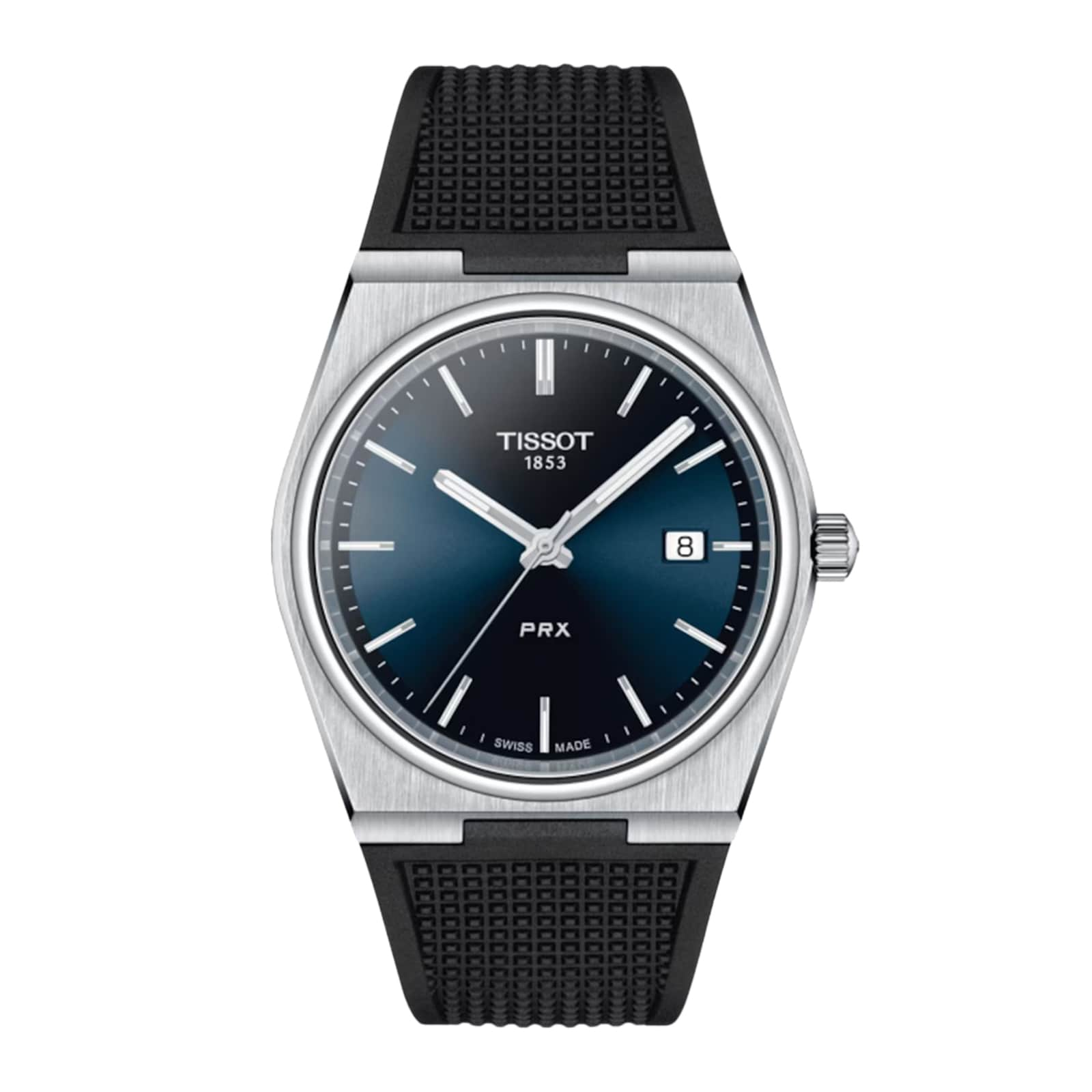 Tissot PRX 40mm Mens Watch Blue T1374101704100 Mappin and Webb