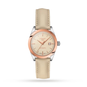 Tissot T-Gold T-My Lady Automatic 18K Gold 29mm Ladies Watch Cream Tissot T-Gold T-My Lady Automatic 18K Gold 29mm Ladies Watch Cream