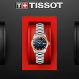 Tissot T-My Lady Automatic 18K Gold bezel 29mm Ladies Watch Blue