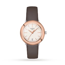 17361680 - T-Gold Glendora 18K Gold 33mm Ladies Watch Cream