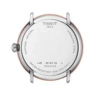 Tissot T-Gold Glendora 18K Gold 33mm Ladies Watch Cream