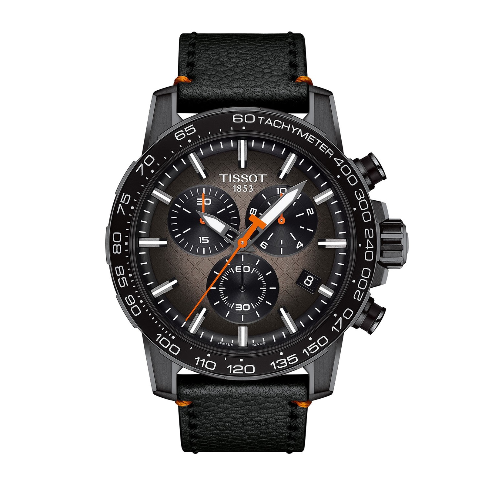 Supersport Chronograph 45.5mm Mens Watch - Black