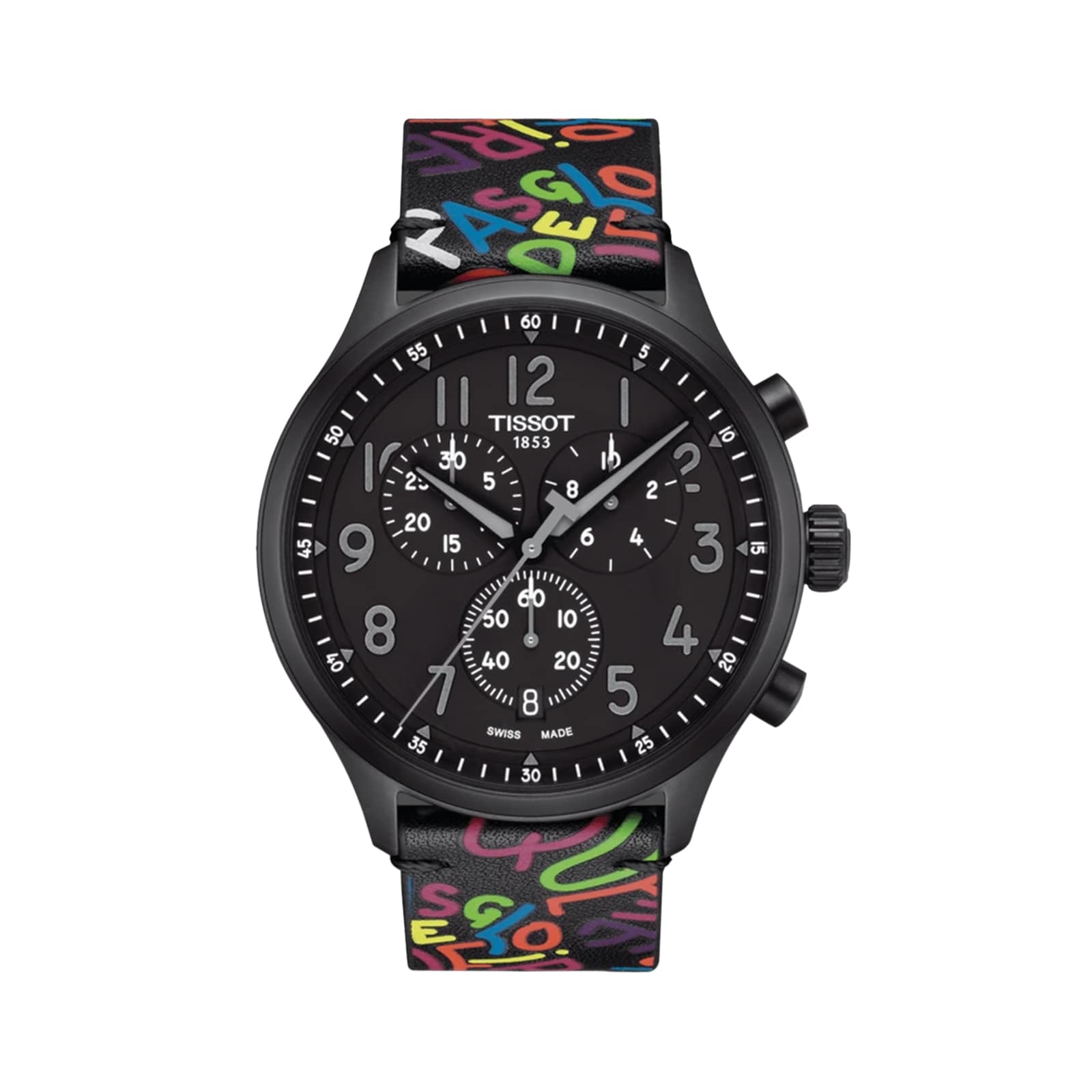 Tissot Chrono XL Special Edition Roglic 45mm Mens Watch Black