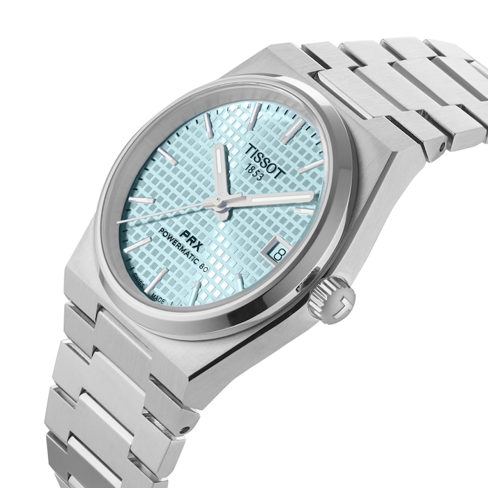 Tissot PRX Powermatic 80 35mm Unisex Watch Ice Blue