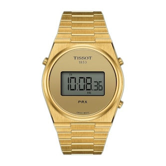 Tissot PRX Digital 40mm Unisex Watch PVD Yellow Gold Tissot PRX Digital 40mm Unisex Watch PVD Yellow Gold