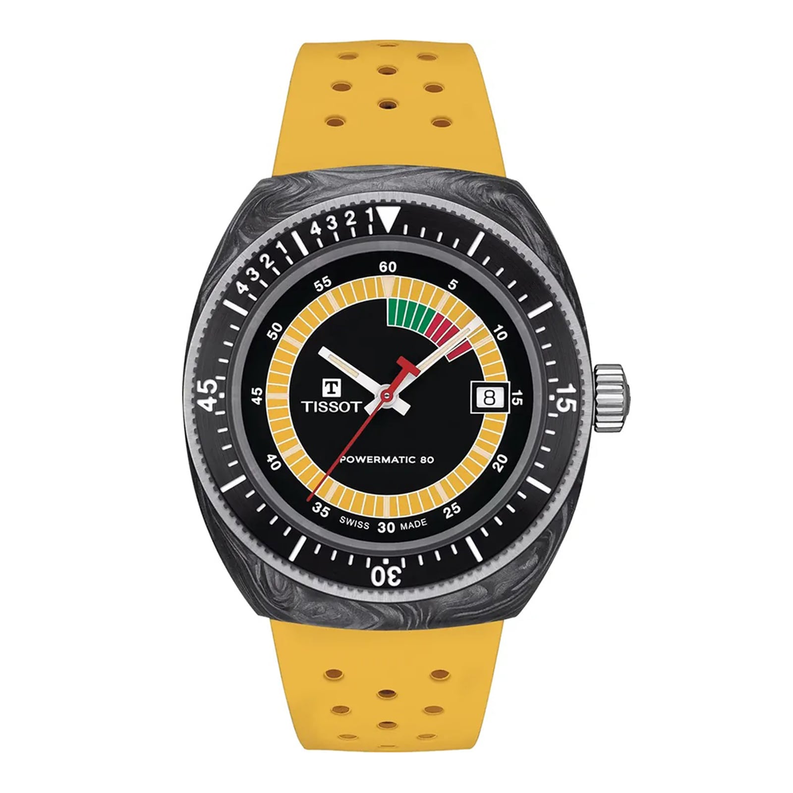 Tissot T-Sport Sideral S Yellow Strap Watch