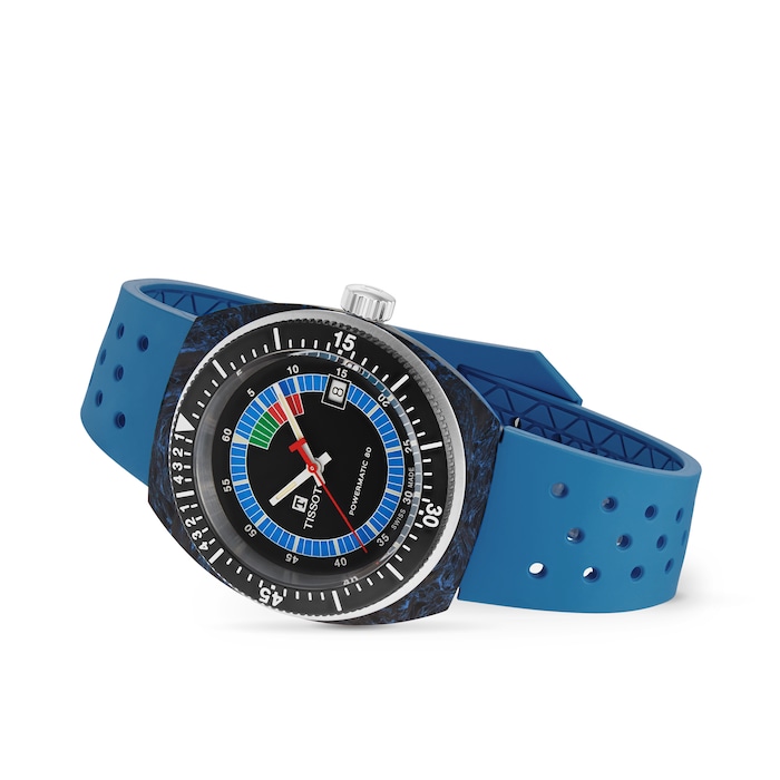 Tissot T-Sport Sideral S Blue Strap Watch