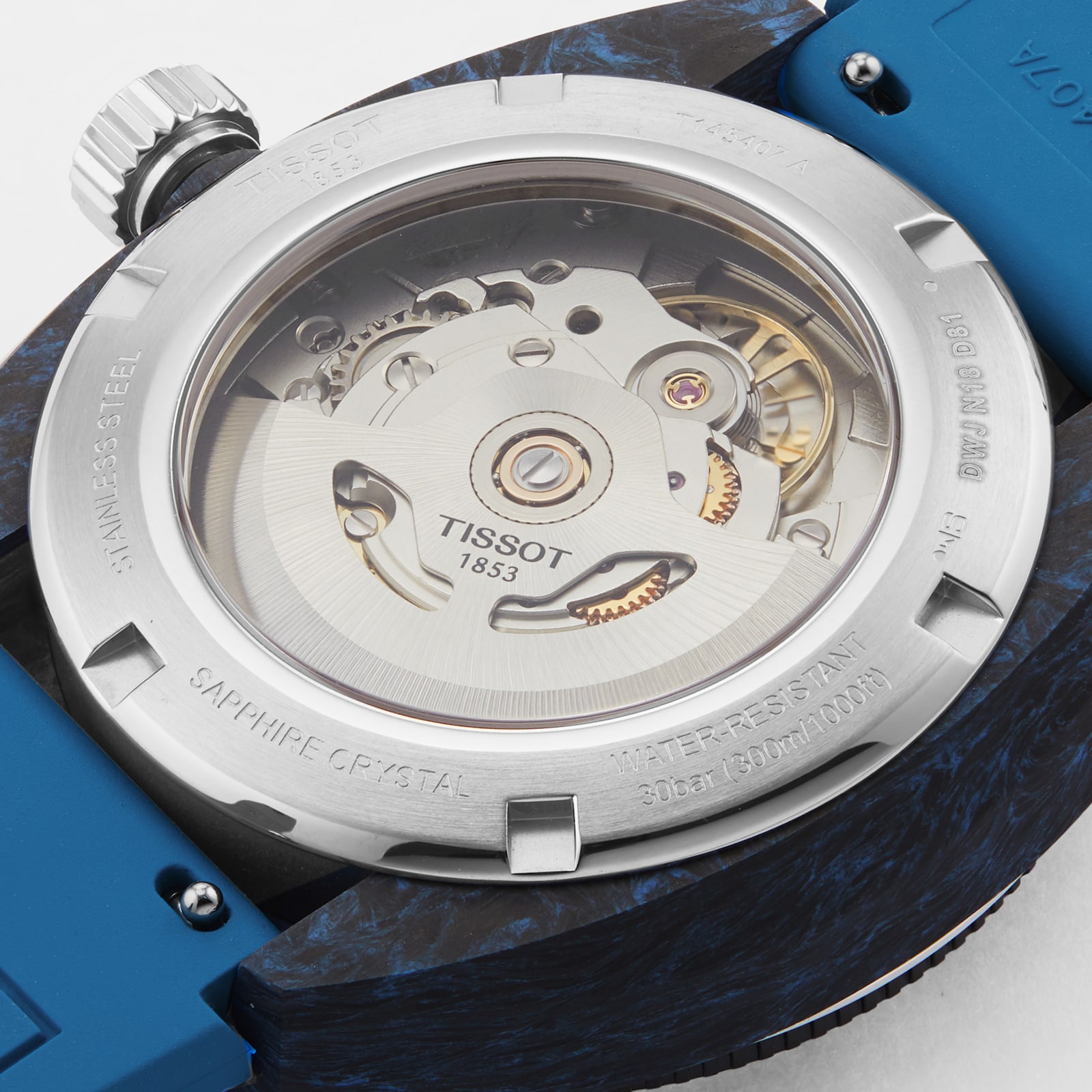 Tissot T-Sport Sideral S Blue Strap Watch