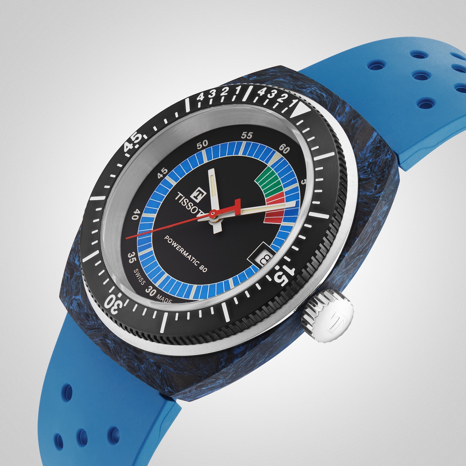 Tissot T-Sport Sideral S Blue Strap Watch